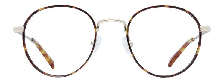 Gold round London Retro frames