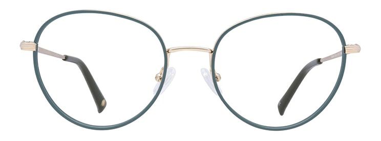 Round blue London Retro frames