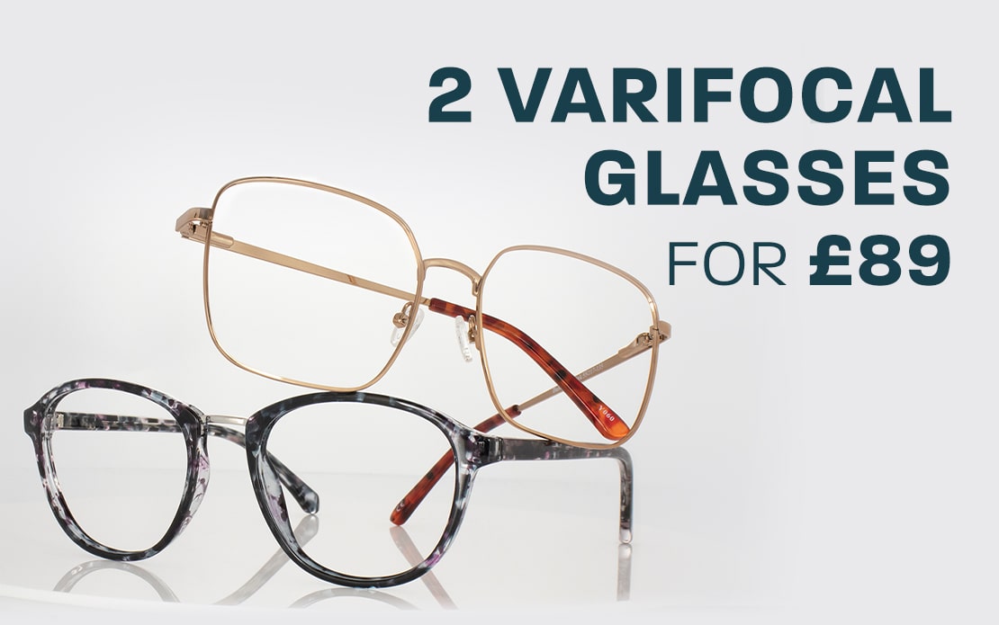 Glasses Direct 2 varifocal glasses for 89