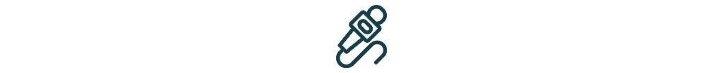 Microphone icon.
