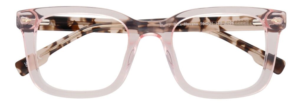Pink square chunky Pink Ribbon frame