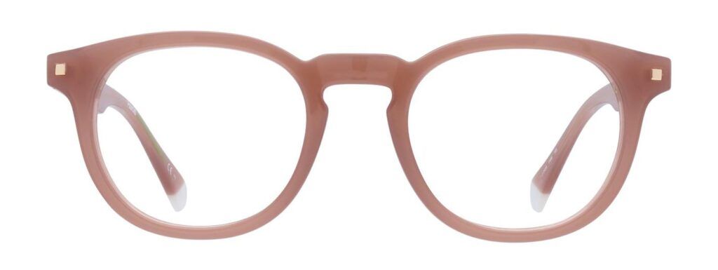 Round nude Polaroid frames