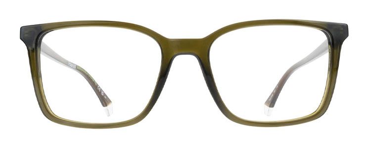 Rectangular dark green Polaroid frames
