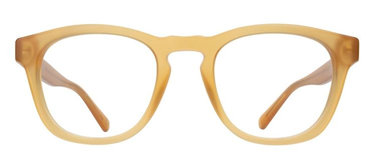 Round yellow Polo Ralph Lauren frame