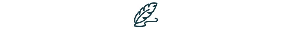 Quill writing icon.
