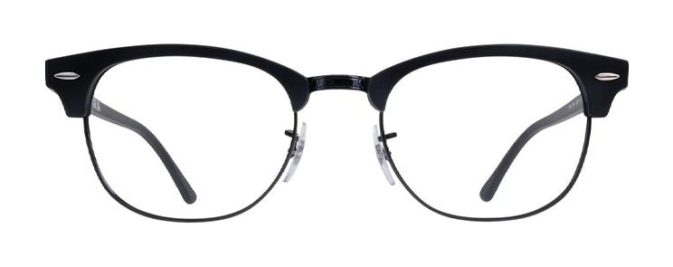 Black clubmaster round Ray-Ban frames