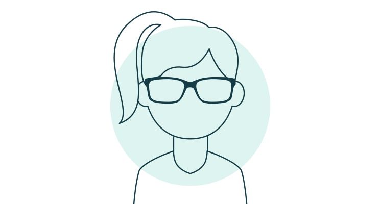 Round face icon.