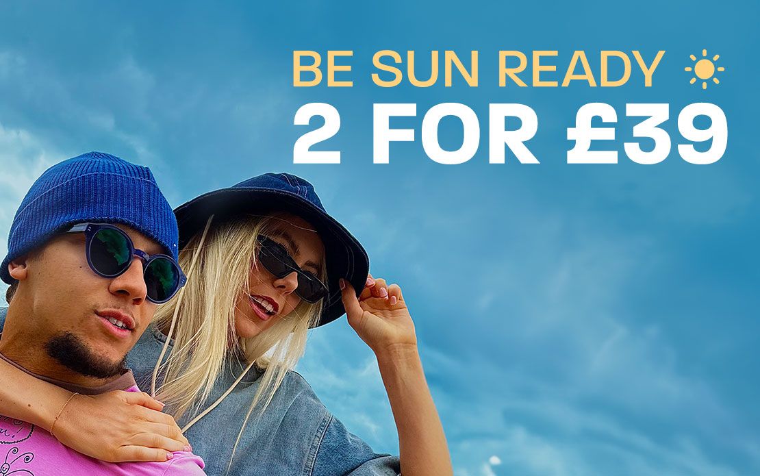 2 prescription sunglasses for £39