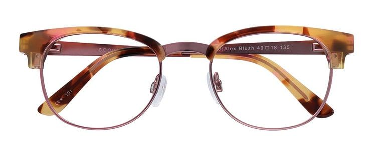 Look perfect in pink with these bright glasses