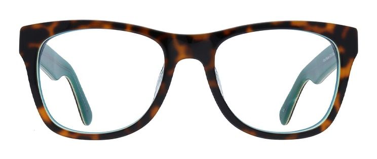 Oversized tortoiseshell Scout wayfarer frames.