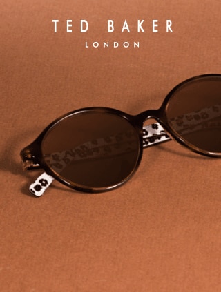 Ted Baker sunglasses under the Ted Baker logo