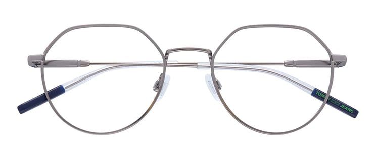 Round silver Tommy Jeans frames