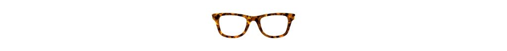 Tortoiseshell glasses icon.